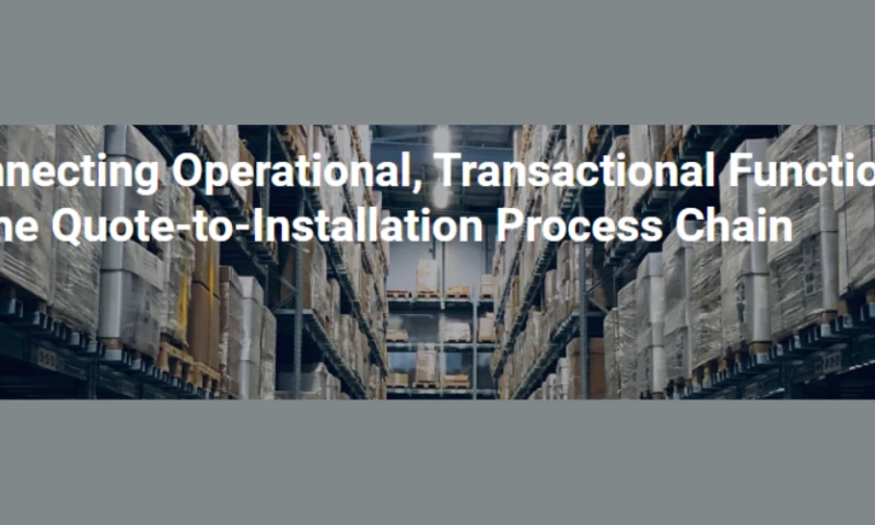 TerraLink - Connecting Operational, Transactional Functions in the Quote-to-Installation Process Chain