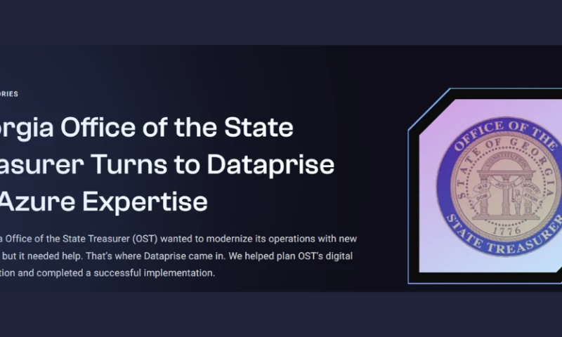 Dataprise - Georgia Office of the State Treasurer Turns to Dataprise for Azure Expertise