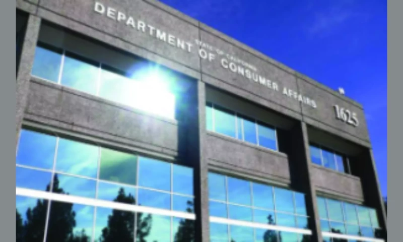 California Department of Consumer Affairs