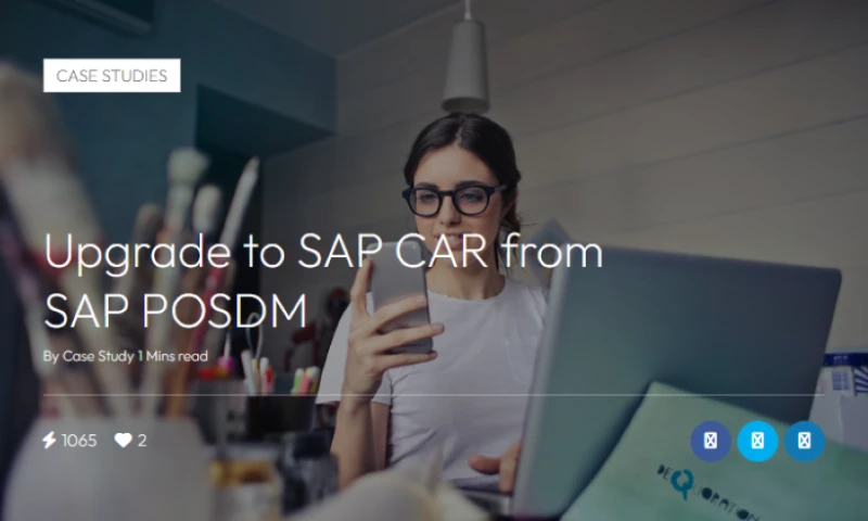 Upgrade to SAP CAR from SAP POSDM
