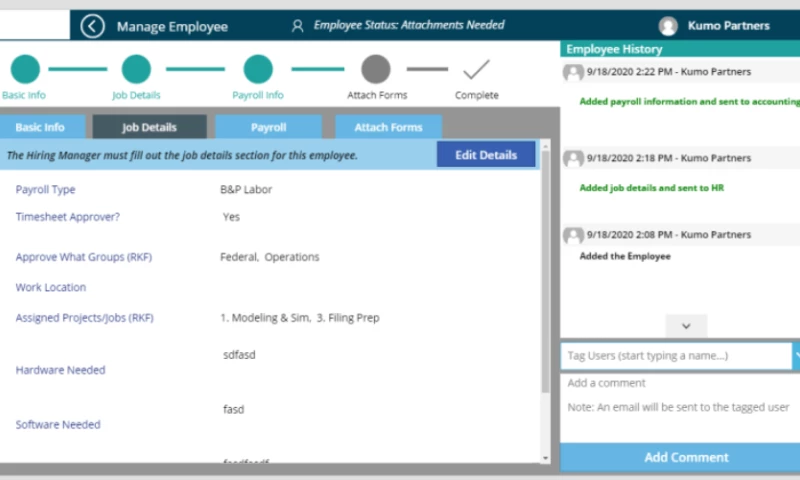 Transportation Logistics Firm Driver Onboarding PowerApp
