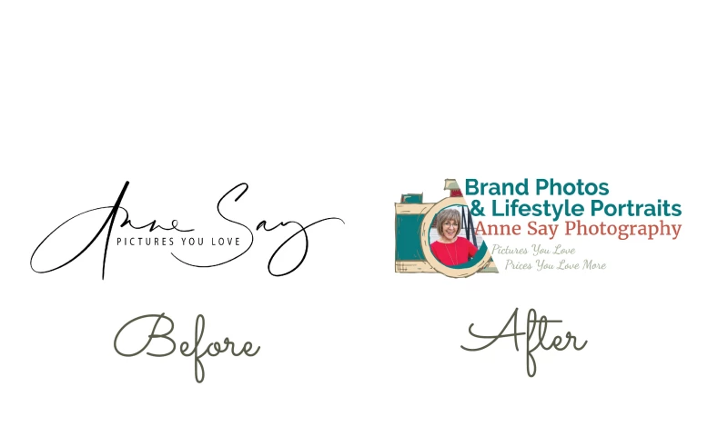 Before & After Logos