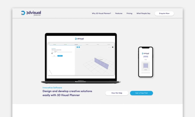 Cefar - 3DVisual Planner - Brand Strategy & Web Design