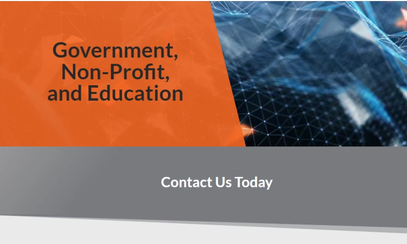 Government, Non-Profit, and Education