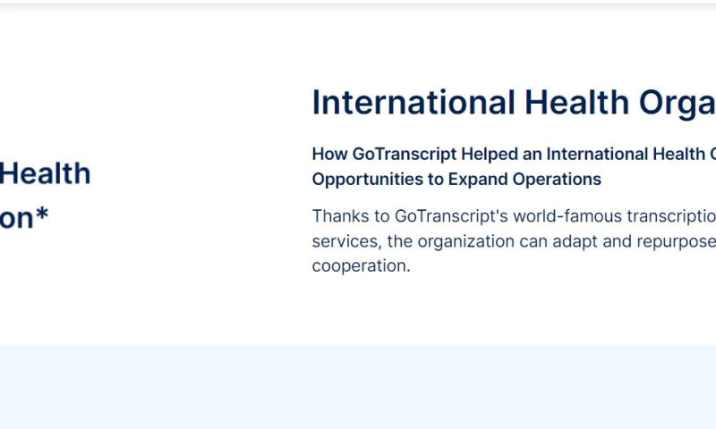 International Health Organization