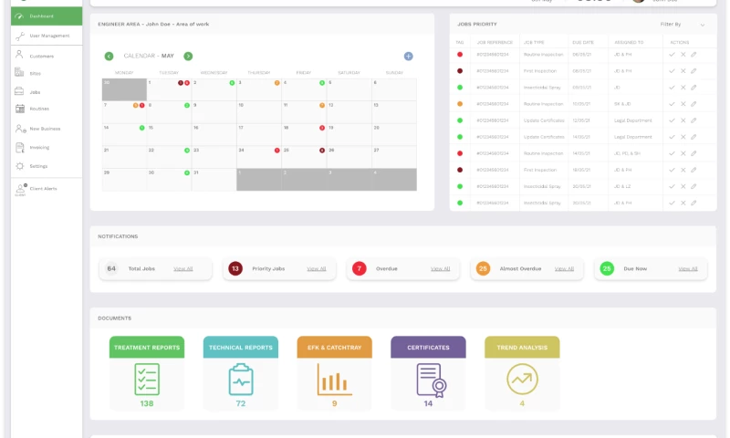 Enserve - Business Management System