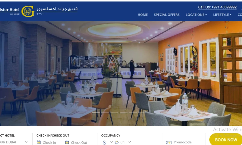 Website Design & SMM| GE Hotels