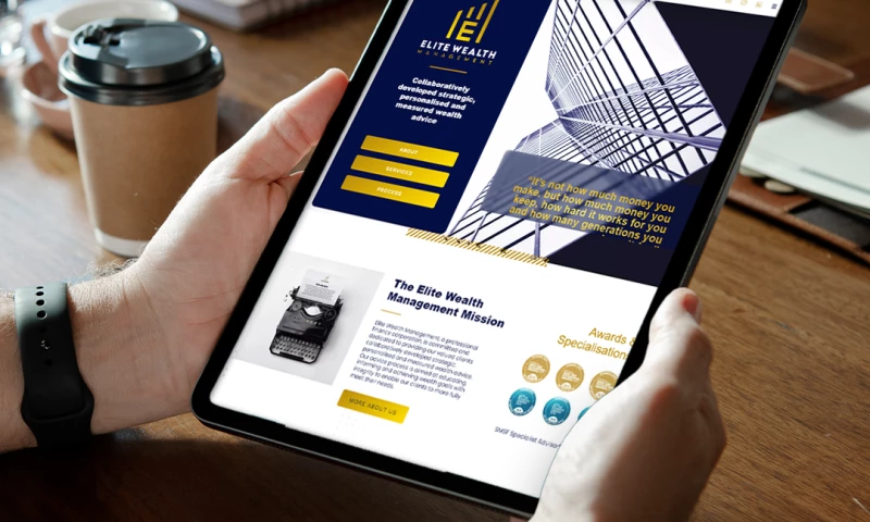 Advance Functionality Website for Elite Wealth