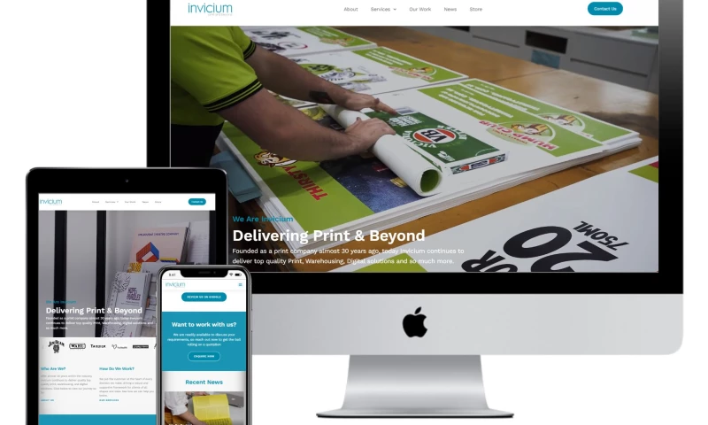 Soto Group - Website Refresh for Invicium