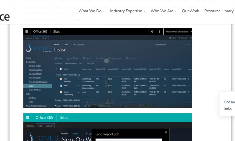 Jones Energy Moves To Office 365 + SharePoint Hybrid Cloud Model