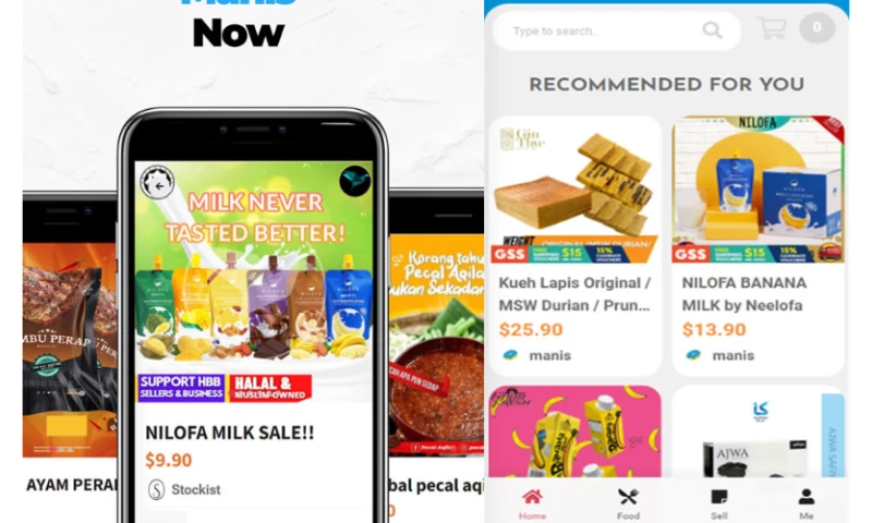 Getcha Solutions - Manis: Halal Food Marketplace