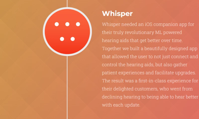 Curious Applications - Whisper