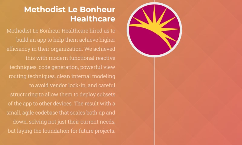 Curious Applications - Methodist Le Bonheur Healthcare