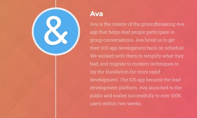 Curious Applications - Ava