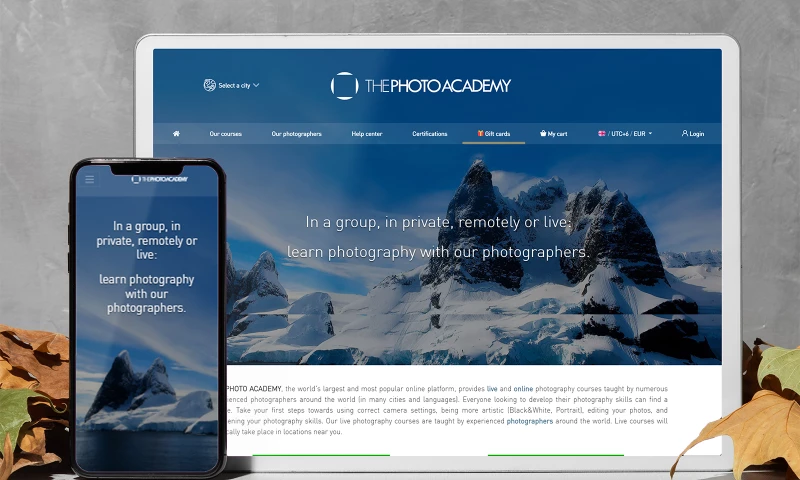 Drupal -The Photo Academy