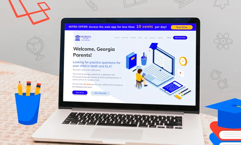 AddWebSolution - Georgia Test Prep Redefining the way of practicing Math and ELA