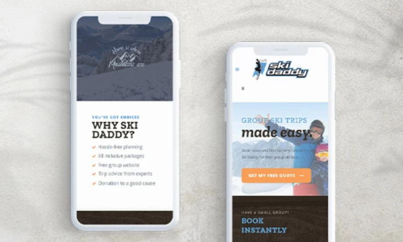 Ski Daddy - AddWeb Portfolio