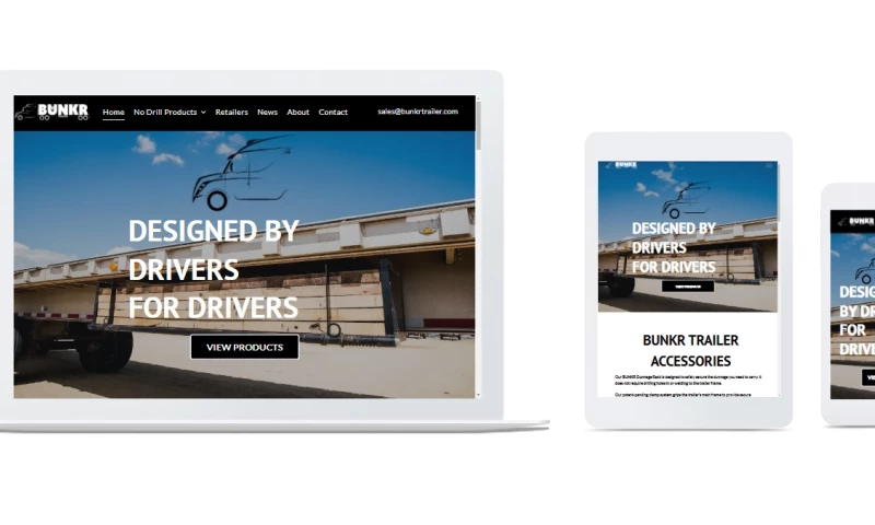 Bunkr Trailer | Optimized Website Design