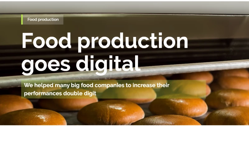 Food production digitalization