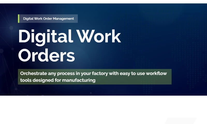 Digital Work Orders
