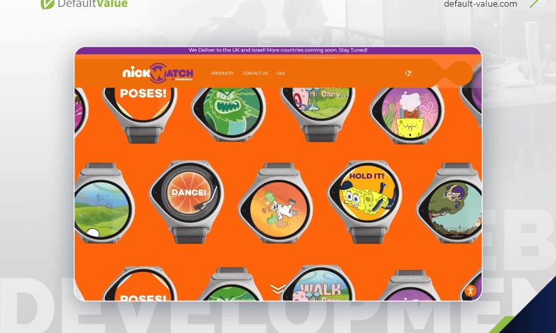 Default Value - PWA online store development. NickWatch.