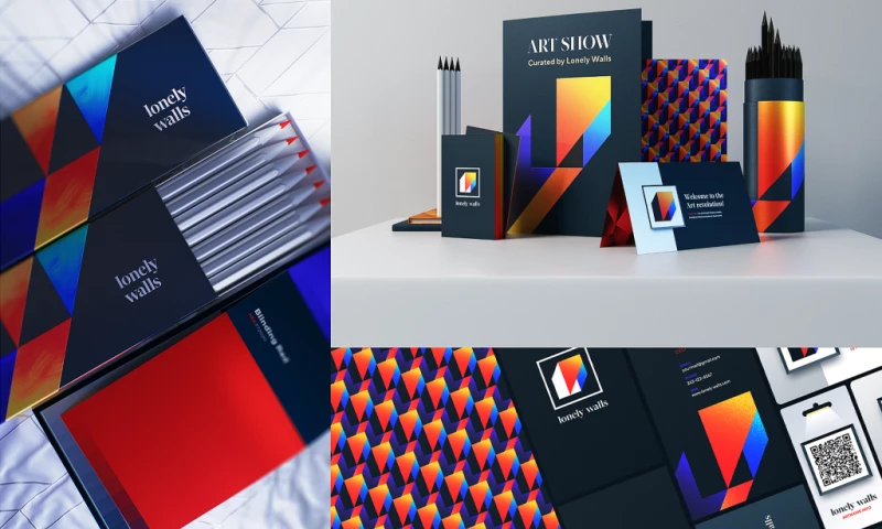 Lonely Walls Branding