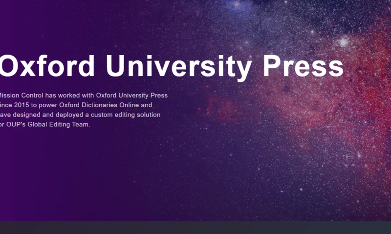 Mission Control - Oxford University Press