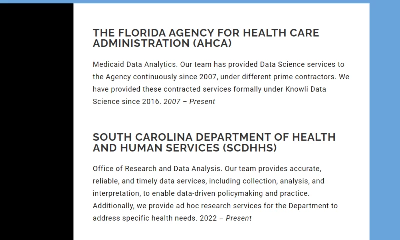 Knowli Data Science - HEALTH CARE