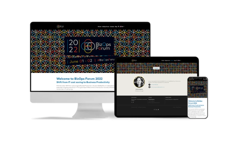 NITSAN - BizOps Forum Fresh TYPO3 Website Development For Leading Germany Based IT Project Management Agency