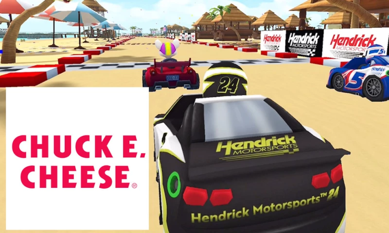 Chuck E. Cheese's Racing World Mobile Game App