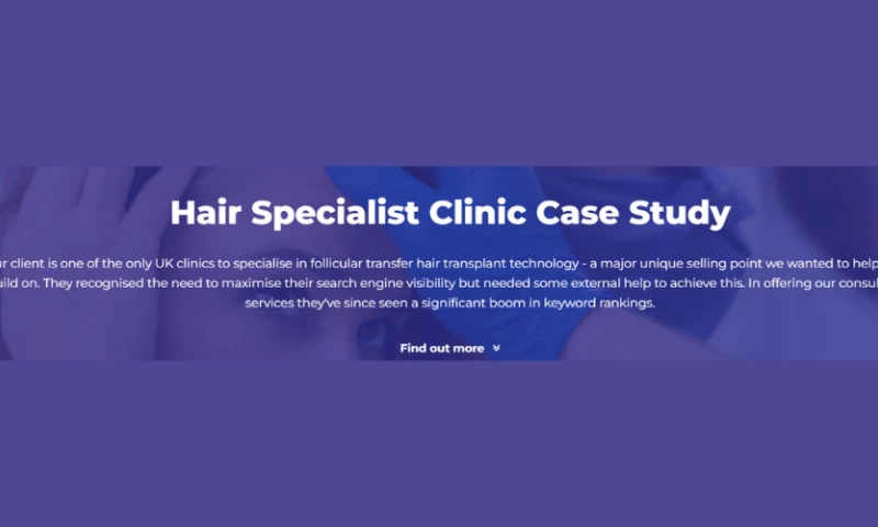 Hair Specialist Clinic Case Study
