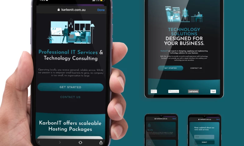 Soto Group - IT Services Website Created for Karbon IT