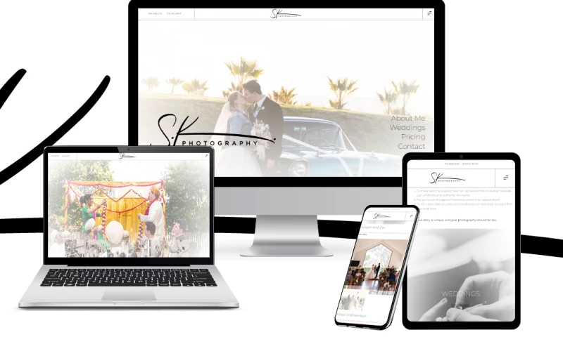 Soto Group - Elegant Web Design for SK Photography