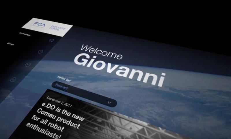 A new Intranet for FCA employees.