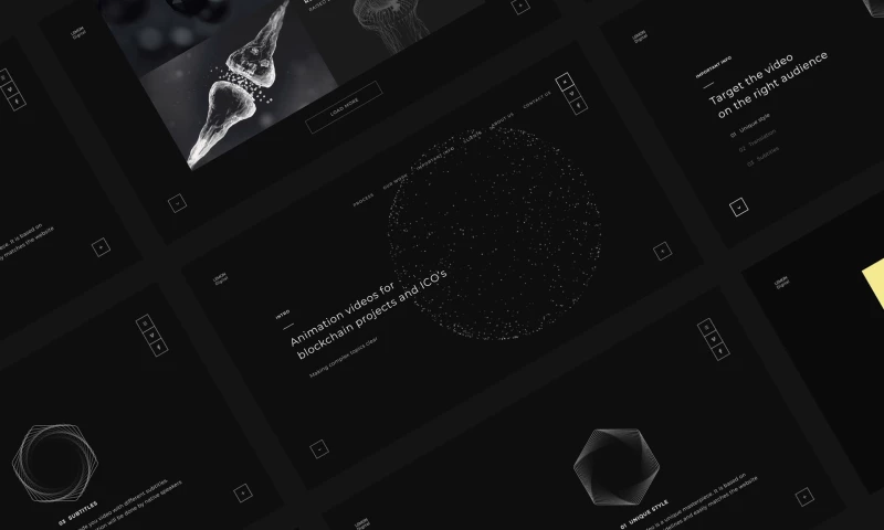 Boosting Blockchain Sales with Sleek Landing Page