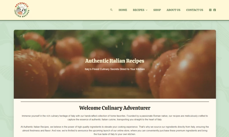 Authentic Italian Recipes