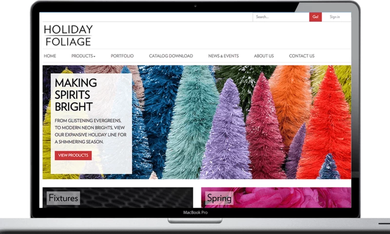 Visual Display Website Redesign and Development