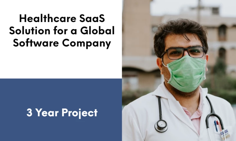 Healthcare SaaS Solution for a Global Software Company