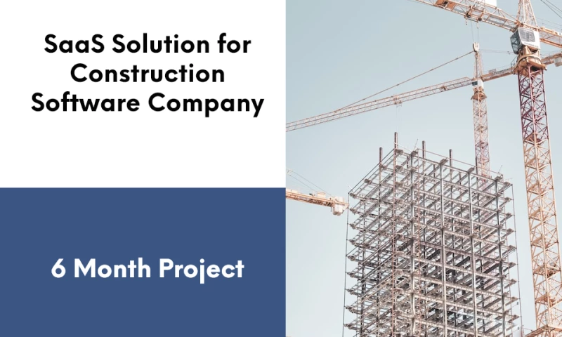 Developer Partners - SaaS Solution for Construction Software Company
