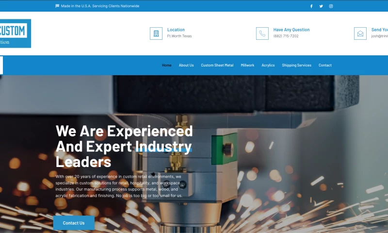 Swanson Marketing - Trinity Custom Fabrication