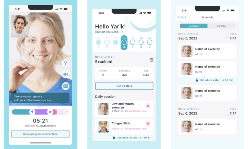 SnoreFree Snoring treatment app development