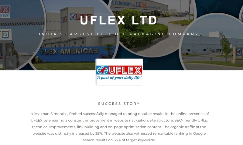 UFLEX Ltd- India's Largest Flexible Packaging Company