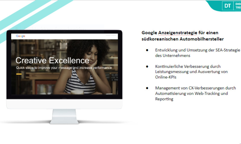 Digital Trendteam - Google Anzeigenstrategie für einen südkoreanischen Automobilhersteller