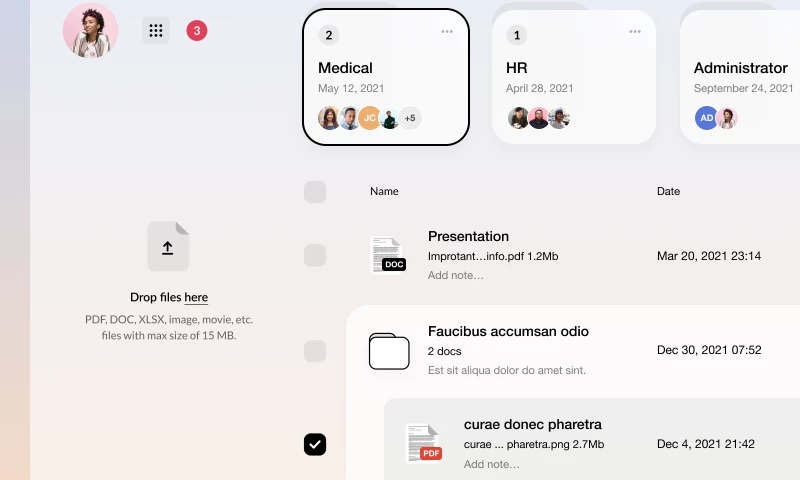 Ossmium - Document Management System / CRM platform