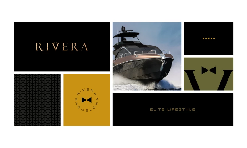 INDUSTRIA BRANDING - RIVERA - Branding for a luxury company in the heart of Barcelona