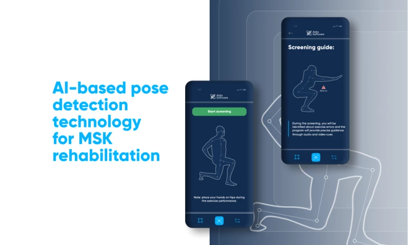 Pose Detection technology for MSK rehabilitation