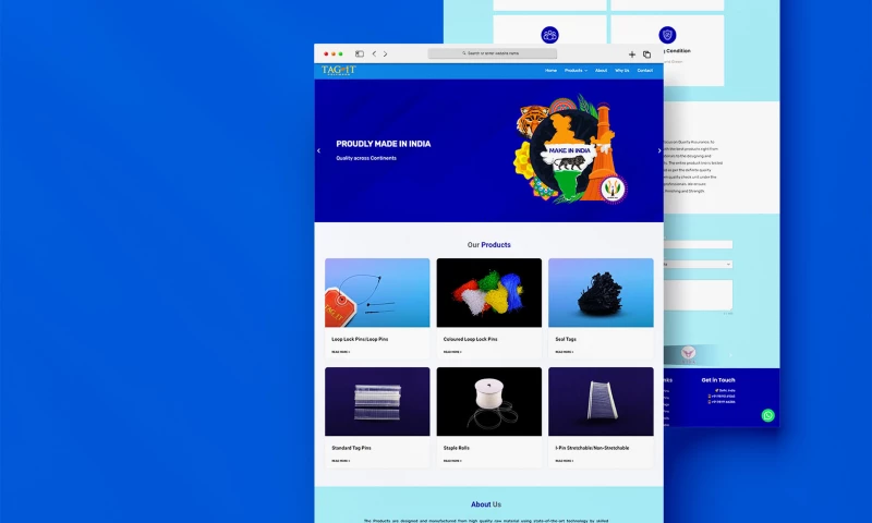FdMS - Tag-IT Polymers Website Design