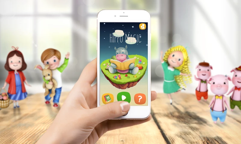 Hippo Magic AR App