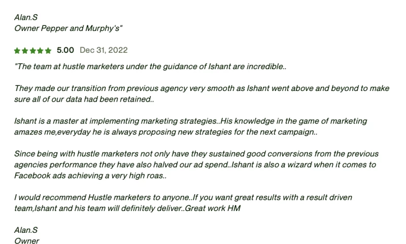 Scaled business using Google ads and Facebook ads