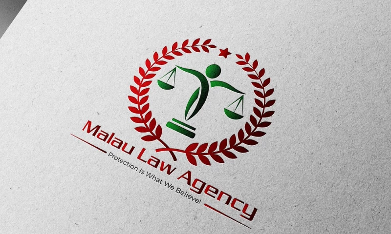 VMAQ Web Design - Malau Law Agency Logo Design